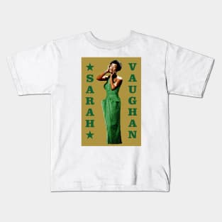 Sarah Vaughan Kids T-Shirt